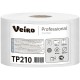 Бумага туалетная Veiro Professional 2-х слойная, тиснение, белая Veiro TP210, система Т8